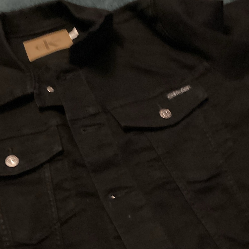 Calvin Klein Black Buttoned Jacket - image 4